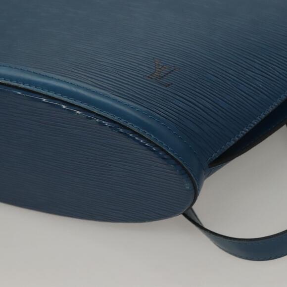 LOUIS VUITTON Epi Saint Jacques Poignees Long Hand Bag Blue M52265 - Picture 16 of 16